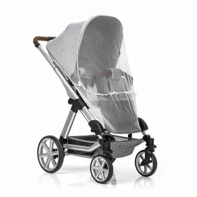 Immagine prodotto di reer BiteSafe Insektenschutz für Kinderwagen, Moskitonetz, Mückennetz, Fliegennetz, Polyester, Weiß, 87030