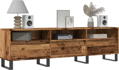 Produktbild von TV-Schrank Altholz-Optik 150x30x44,5 cm Holzwerkstoff