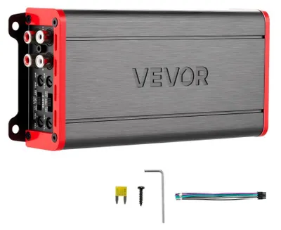 Immagine prodotto di Amplificatore per auto, 4 canali, classe D - Potenza: 4 x 272 W - Realizzato in lega di alluminio