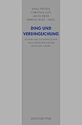 Produktbild von Ding und Verdinglichung