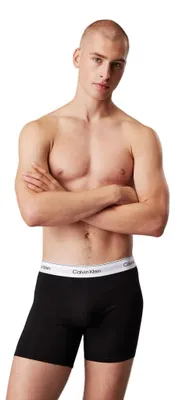 Imagen del producto de Calvin Klein: Pack de 3 boxers de algodón elásticos, corte relajado, color , para hombre