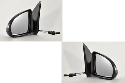 Immagine prodotto di Johns, specchietto retrovisore interno compatibile con Smart Fortwo 451 dal 01/2007, lato destro, colore nero