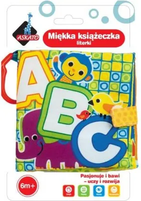 Zdjęcie produktu dla Miękka Książeczka - Literki 1392