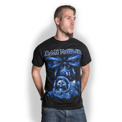 Produktbild von Iron Maiden Final Frontier Blue Album Spaceman TS: XXL