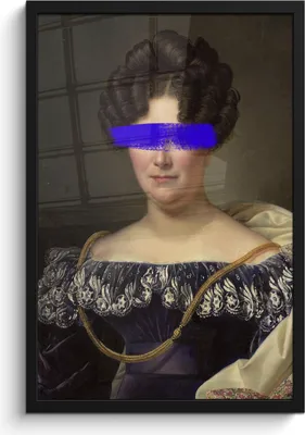 Produktbild von MuchoWow® MuchoWow® Gerahmtes Poster Johanna Henriette Engelen - Dubois Drahonet - Gemälde 40x60 cm - Poster mit zchwarzem Bilderrahmen - Papierdruck - Wandbilder