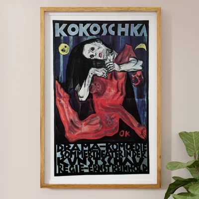 Produktbild von Poster Plakat Druck - Künstlerisches Geistertheater - A2 (42 cm x 59,5 cm)