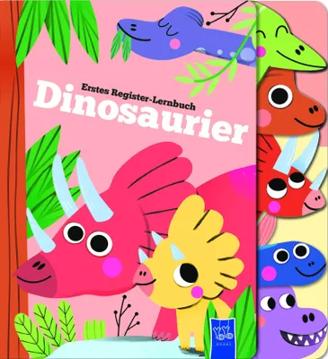 Produktbild von Erstes Register-Lernbuch - Dinosaurier