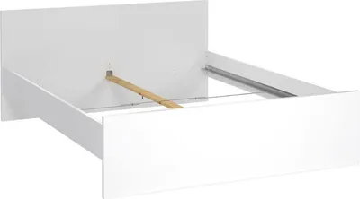 Zdjęcie produktu dla Łóżko Naia 160x200 cm biały wysoki połysk