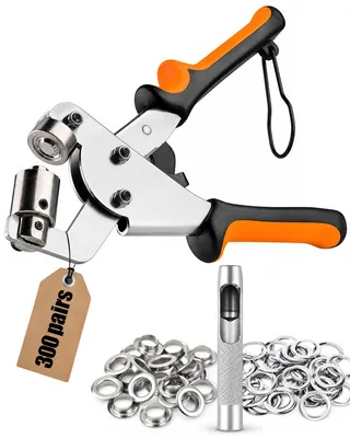 Ösenzange Set 10 mm, 300 Paar, für Stoff und Leder