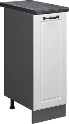 Produktbild von Apothekerschrank Vicco R-Line Weiß Landhaus 30 cm , AP Anthrazit, Model 45384