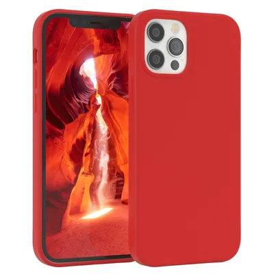 Produktbild von EAZY CASE Silikonhülle für Samsung Galaxy S20 Ultra / S20 Ultra 5G Silikon Backcover Schutz in Rot