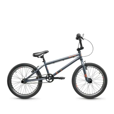 Image de Vélo enfant 20 pouces, 1 vitesse, vélo enfant, S’COOL XtriX, à partir de 6-9 ans environ, 115-130 cm, gris foncé/orange