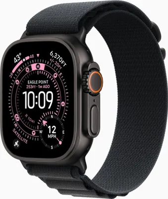 Produktbild von Apple Watch Ultra 3 - 49 mm - Black Titanium