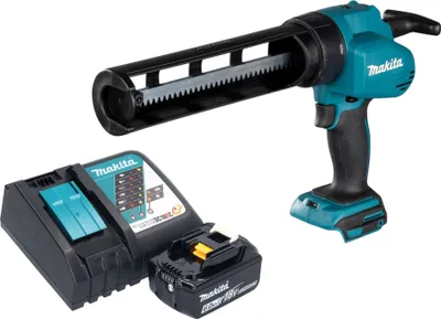 Produktbild von Makita DCG 180 RG1 Akku Kartuschenpistole 18 V + 1x Akku 6,0 Ah + Ladegerät