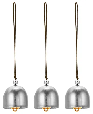 3er-Set Metall-Windglocken, Retro, 13 cm, für Garten & Balkon