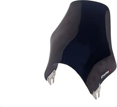 Produktbild von PUIG nackte Windschutzscheibe schwarz 340x320mm ABE genehmigt für Kawasaki