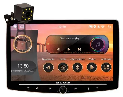 Obrázek produktu pro BLOW 10" 1 DIN multimediální přijímač s Bluetooth