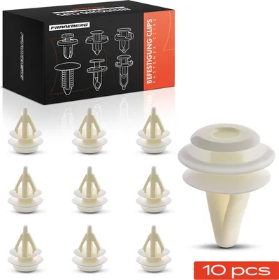 Imagen del producto de Clips de fijación para burlete de puerta, 10 unidades, compatibles con Honda Accord IV, V, CR-V, Civic VIII