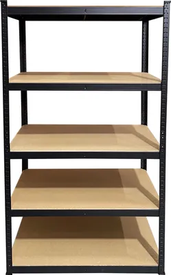 Produktbild von Schwerlast Lagerregal 90x60x180cm 5 Böden Standregal für Garage Werkstatt Haushalt Keller