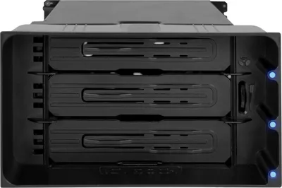 Immagine prodotto di ICY Dock MB830SP-B IcyDock 3x3.5" SATA in 2x5.25" bay backplace cage 80mm fan