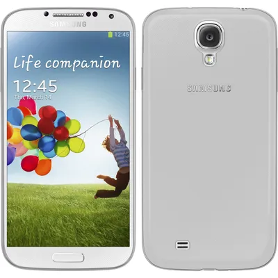 Produktbild von PhoneNatic Case kompatibel mit Samsung Galaxy S4 - clear Silikon Hülle Slimcase + 2 Schutzfolien