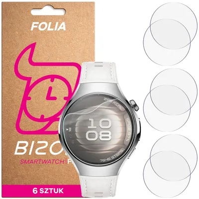 Produktbild von 6x Schutzfolie für den Bildschirm für Huawei Watch 5 42 mm, Bizon Watch HydroFlex