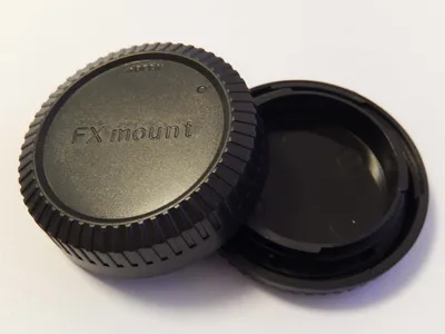 Produktbild von vhbw Objektivdeckel-Set kompatibel mit Fuji / Fujifilm X-PRO1 Body, X-Pro1 X-T1, X-T1 Kamera - Rück- und Gehäusedeckel, Schwarz