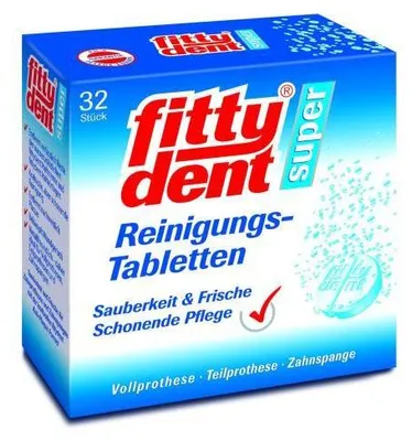 Produktbild von Fittydent super Reinigungstabletten 32 St