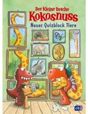 Image de Der kleine Drache Kokosnuss - Quizblock Tiere 2
