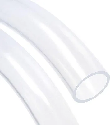 Obrázek produktu pro Průhledná PVC hadice, délka 1 m, vnitřní průměr 50 mm, vnější průměr 58 mm, pro vodu a olej