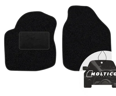 Immagine prodotto di Tappetini in velluto per auto, compatibili con: Ford Fiesta IV MK5, dal 1999 al 2002