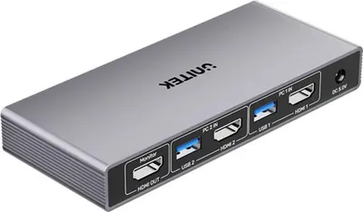 Image de Unitek 55227 Kvm-switch One Size / EU Plug 220V One Size