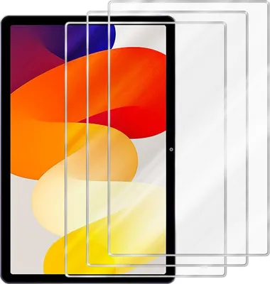 Produktbild von Cadorabo 3x Schutzfolie für Xiaomi Redmi Pad SE in KRISTALL KLAR Gehärtetes Tempered Display-Schutzglas Panzerfolie