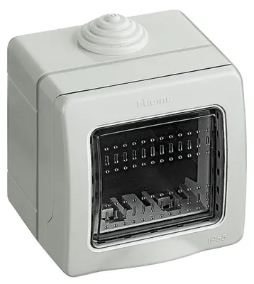 Immagine prodotto di Custodia Protettiva Bticino 25502 IP55 Per 2 Moduli Matix