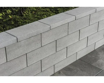 Produktbild von Mauerabdeckplatte iBrixx Modern quarz mit Glimmer 45 cm x 22,5 cm x 5 cm