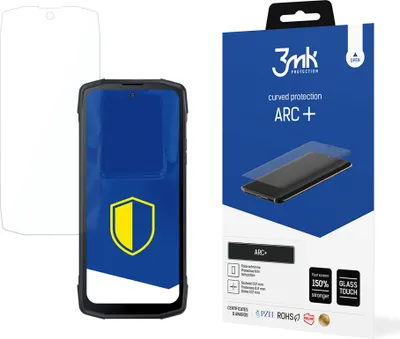 Produktbild von 3mk Display Schutzfolie ARC+ für Cubot King Kong Star 0,17mm Self-Heal