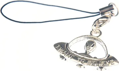 Produktbild von UFO Handyanhänger Miniblings Handyschmuck Alien Außerirdischer Weltall