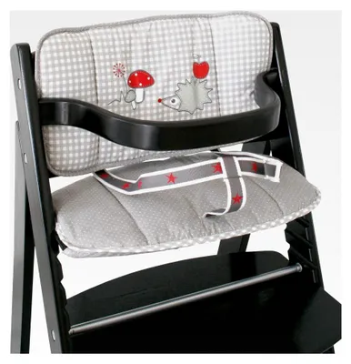 Produktbild von Sitzverkleinerer, Hochstuhleinlage 'Adam & Eule', 2-teiliges Sitzkissen für Treppenhochstühle