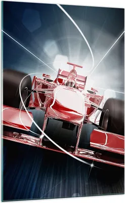 Produktbild von Bilder auf glas - Einteilig - Formel Geschwindigkeit Motor - 70x100cm - Glasbilder - Wandbilder - Bilder - Wanddekoration aus Glas - Glas Bilder - Wandbild auf Glas - GPA70x100-2677