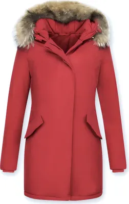Produktbild von Jacke Mit Fellkragen Winterjacke Da - XS