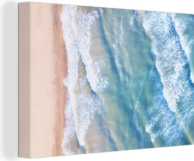 Obrázek produktu pro OneMillionCanvasses® Malba na plátně Nástěnná malba na plátně - Pláž - voda - moře - 150x100cm