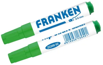 Obrázek produktu pro FRANKEN Flipchart Marker, Strichst„rke: 2-6 mm, grn