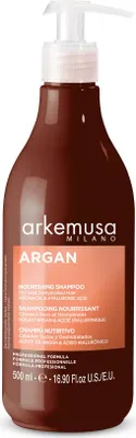 Obrázek produktu pro Arkemusa | Arganový šampon 500 ml - intenzivní péče - hydratace - lesk - bez silikonů
