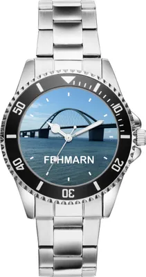 Produktbild von KIESENBERG Herrenuhr Armbanduhr Fehmarn Andenken Souvenir Geschenk Fan Artikel Zubehör Fanartikel Analog Quartz Uhr 1929