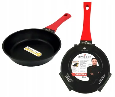 Produktbild von Zwieger Obsidian Pfanne 20 cm Induktion Antihaft