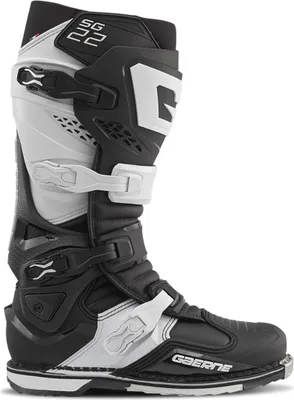Zdjęcie produktu dla Buty motocrossowe Gaerne SG-22, czarny/biały, 46