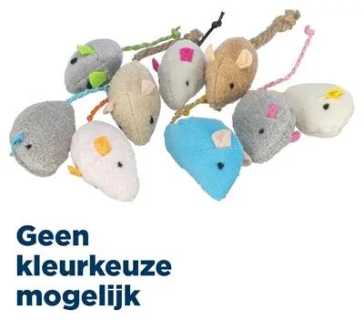 Produktbild von Trixie Kattenspeelgoed Muis Pluche Met Catnip - Kattenspeelgoed