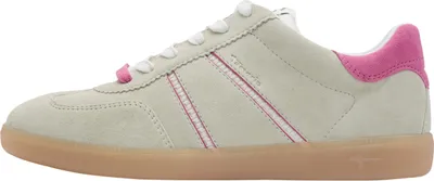 Produktbild von Tamaris Damen Sneaker Lowcut im Retro Look mit Leder und Wechselsohle 1-23624-43, Größe:38 EU, Farbe:Grün