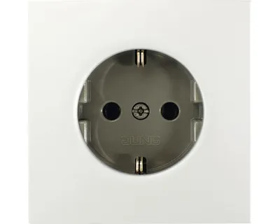 Produktbild von JUNG AL 1520, CEE 7/3, Aluminium, Aluminium, 250 V, 16 A, 70 mm