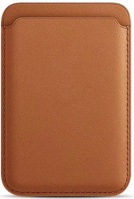 Produktbild von INF Magnetische Kartenhülle für iPhone Braun